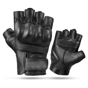 ToughRider Half-Cut Leather Gloves